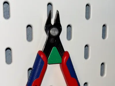 Very simple side cutter holder for IKEA Skadis