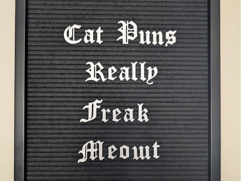Old English Gothic Letterboard Letters