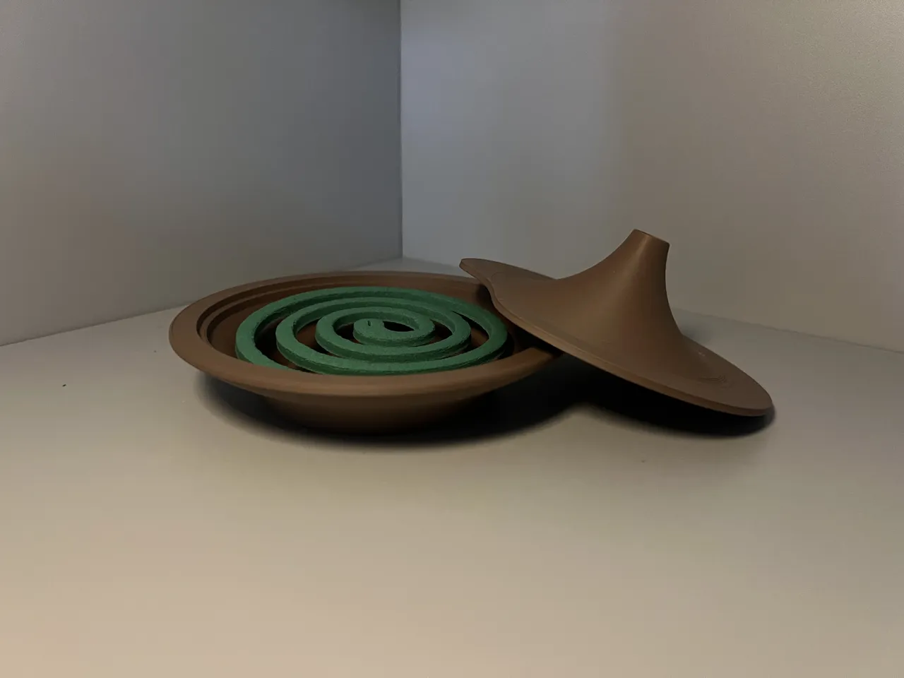 Volcano-Mosquito Coil Burner Integrated Ash Tray view 4