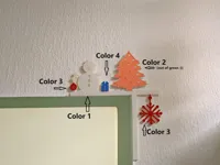 Coin de porte de Noël — photo 7