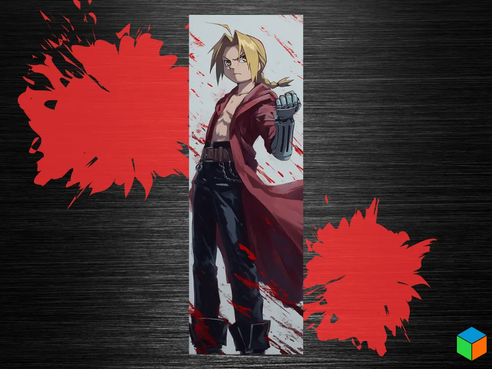 Edward Elric Bookmark – Fullmetal Alchemist