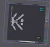 Single plate printing three colors per item