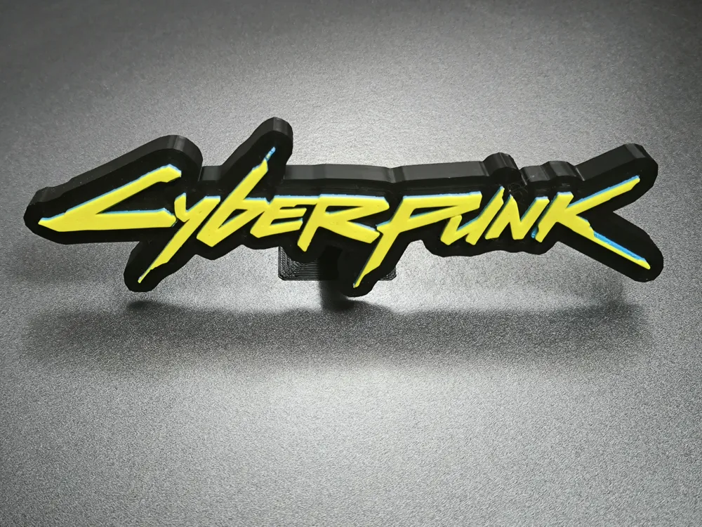 Cyberpunk Logo - Free 3D Print Model - MakerWorld