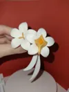 Hair Flower Clip AMS multi-color version_0.2mm layer, 2 walls, 5% infill