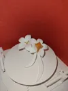 Hair flower clip multi-color separated parts_0.2mm layer height, 2 walls, 5% infill