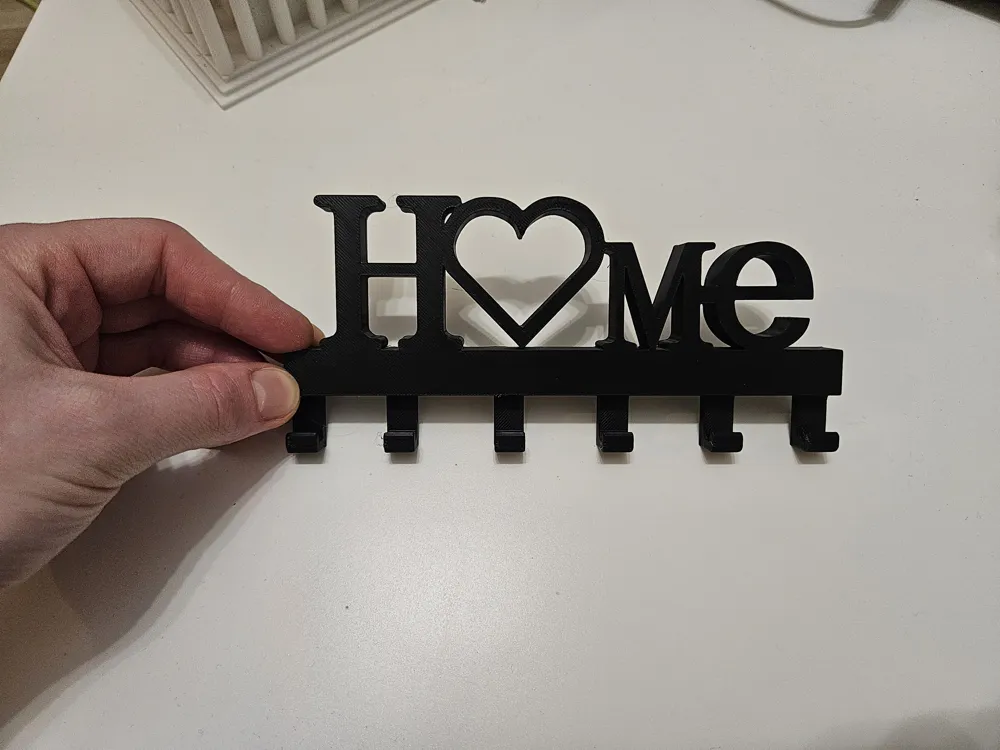 Wandmontierter Schlüsselhalter – Kostenloses 3D-Druckmodell – MakerWorld