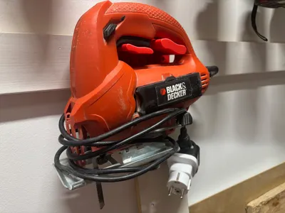 French Cleat Jigsaw Holder Rack
