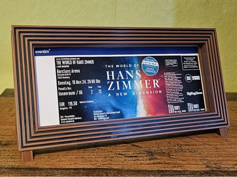 Eventim Ticket Frame
