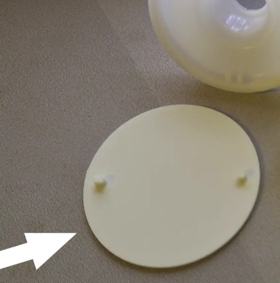 Pinball Launch Button Diffuser Plate