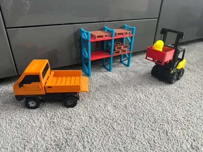 CyberBrick Lift n Load Prop - Stillage Fork Access