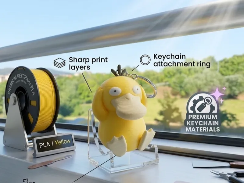 Psyduck Keychain – Confused but Adorable! Pokemon