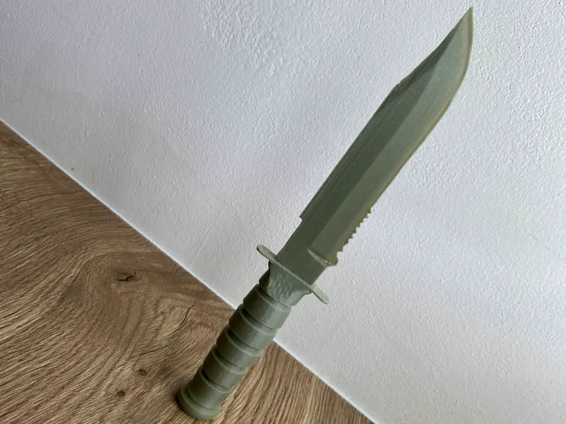 Military Survival Knife Replica 2