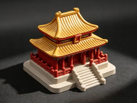 Modelo para impresión 3D: Q世界 太和殿 — referencia de MakerWorld