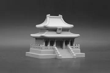Modelo para impresión 3D: Q世界 太和殿 — vista de referencia 2