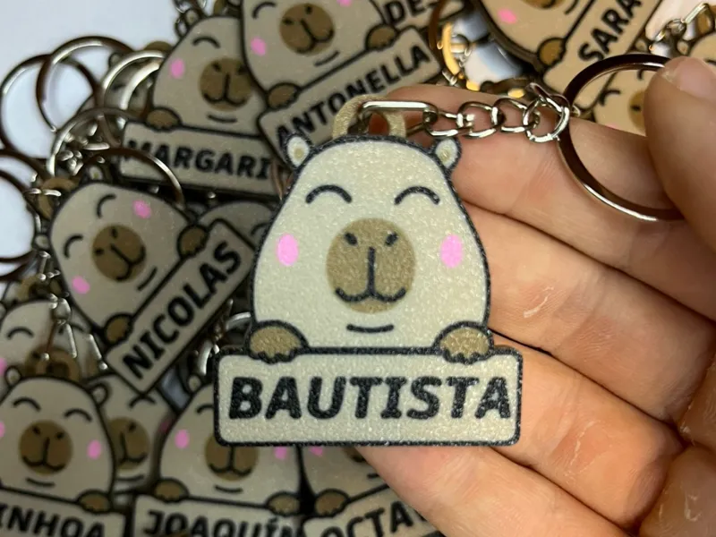 Capybara Key Chain