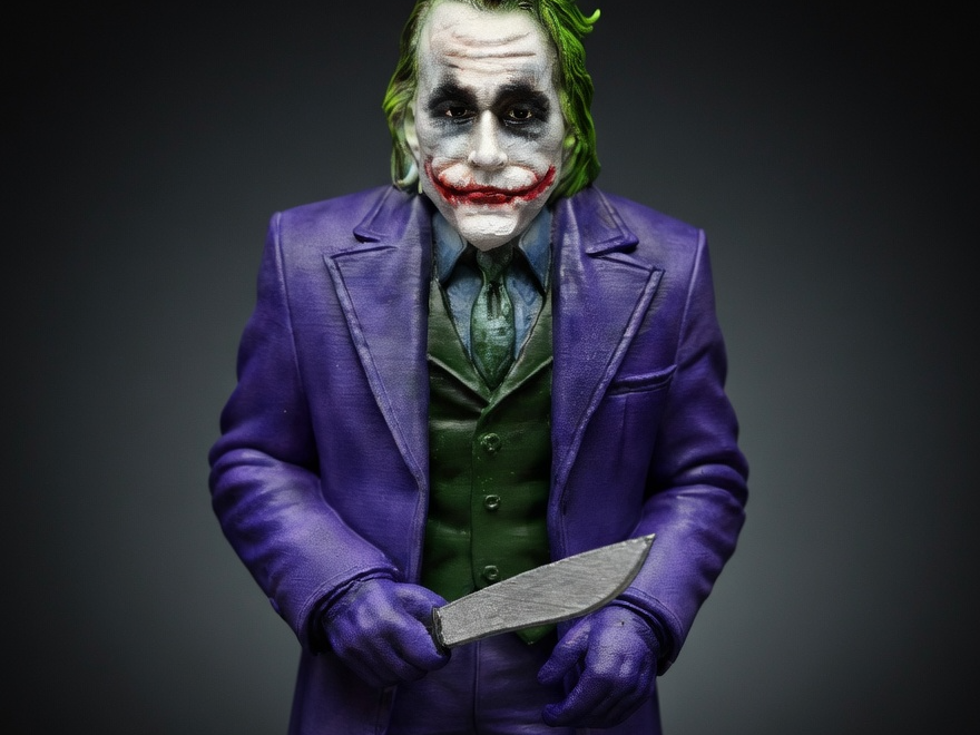 Joker Bust The Dark Knight - 300mm Detailed Figure