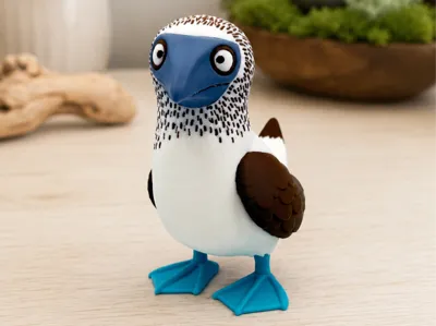 Blue-Footed Booby Bird