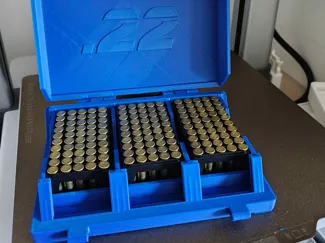 Boîte de munitions 22lr