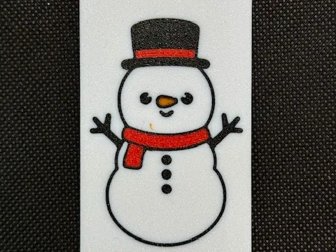 Bath & Body Works Face Plate - Snowman