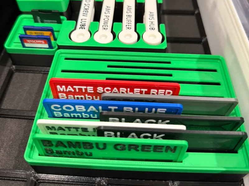 Filament Swatch Holder - Gridfinity