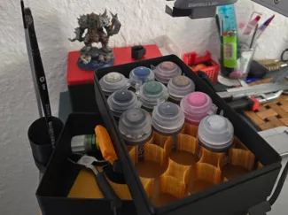two-story citadel paint box