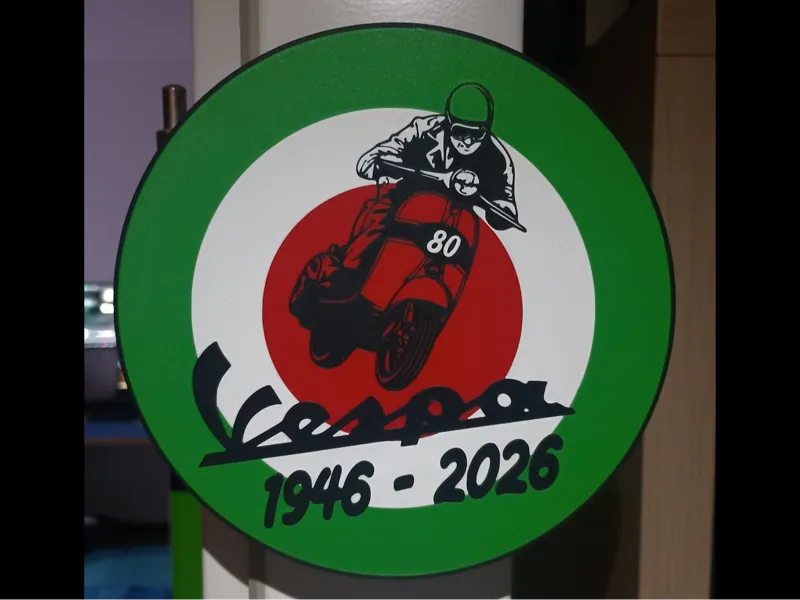 Vespa Anniversary Lightbox