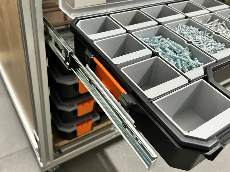 Magnusson Organizer Drawer Rail Mount