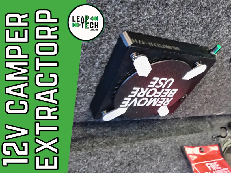 12v Camper Conversion Extractor Fan - Easy Fit