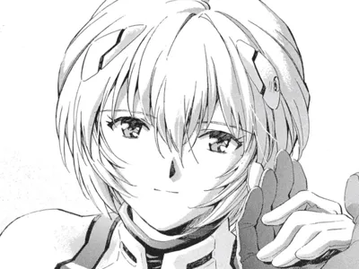 Neon Genesis Evangelion Rei Ayanami Artwork