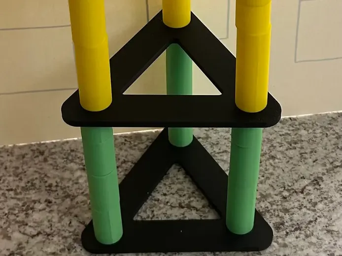 Stacking Tower Puzzle