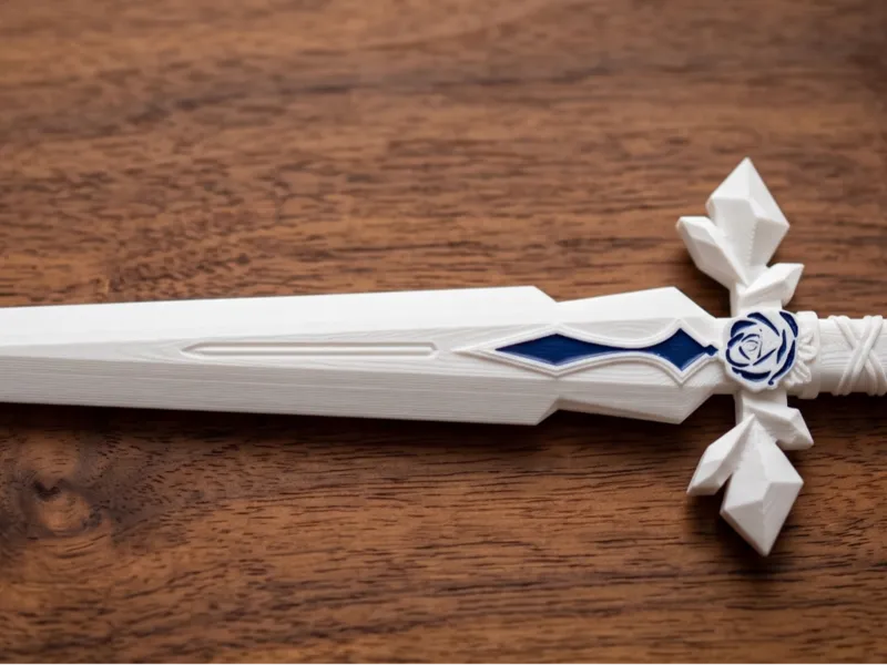 Blue Rose Sword Paper Knife – SAO Alicization
