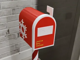 CASSETTA DELLE LETTERE DI BABBO NATALE