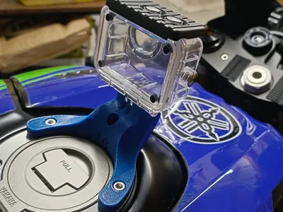 Yamaha R6 Actioncam holder for Fuel Cap