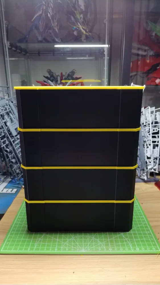 Stackable box for figures/model kits - Free 3D Print Model - MakerWorld