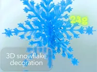 Flocon de neige suspendu en volume — photo 2