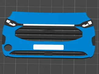 Ford Transit 2024 front end Keychain/Keyring