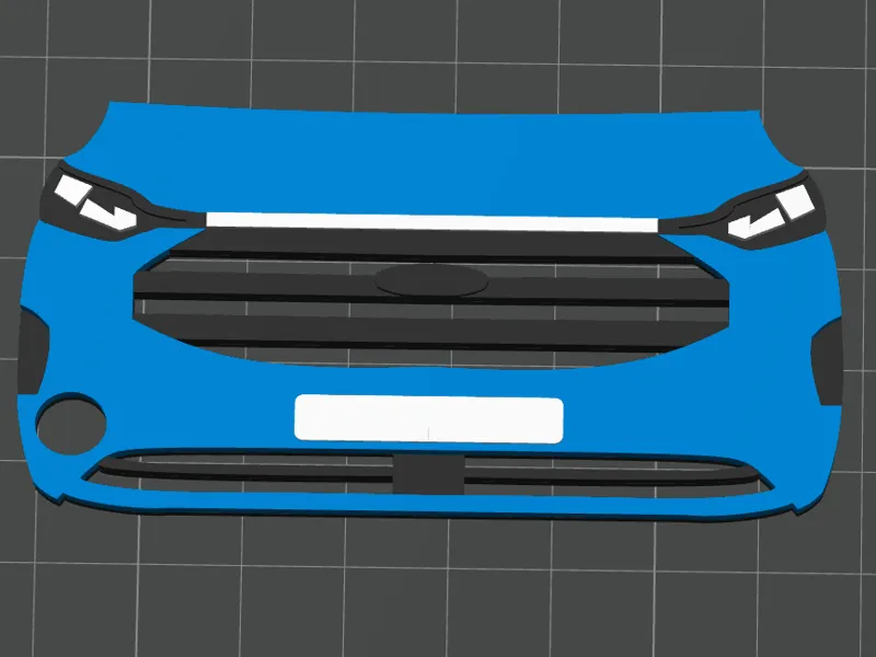 Ford Transit 2024 front end Keychain/Keyring