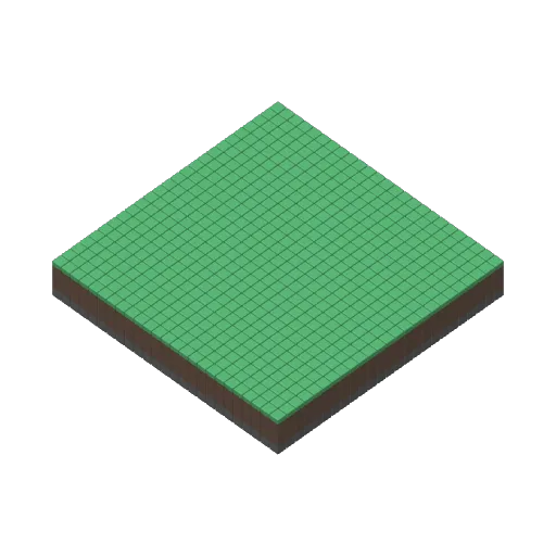 Miniatura 4 do modelo 3D Grassy Terrain Flexigrid