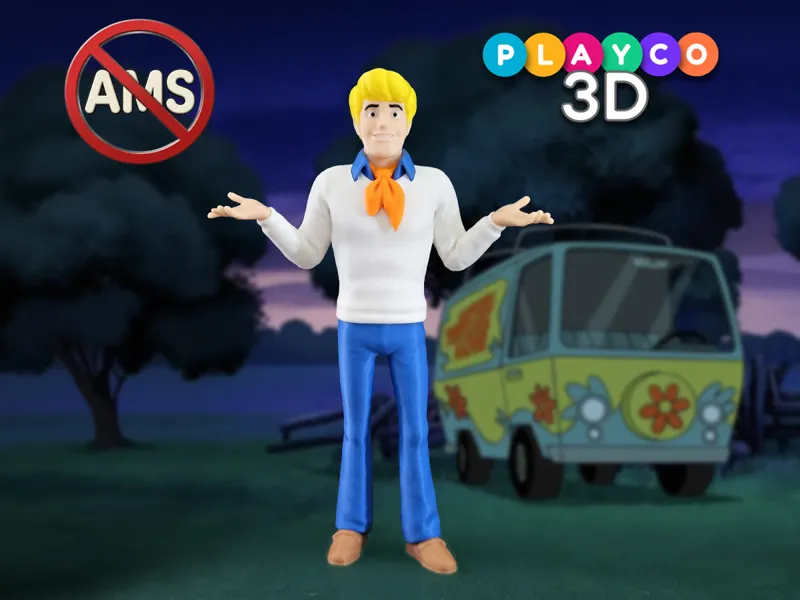 Fred Jones - Scooby Doo - No AMS