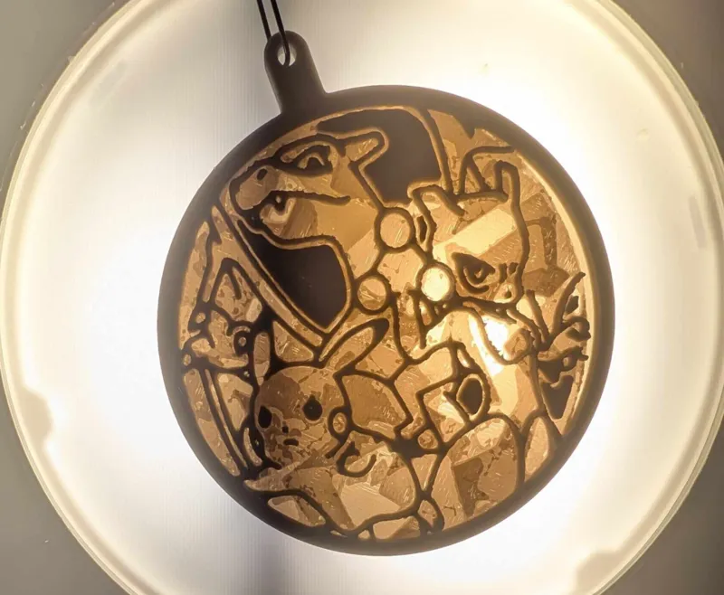 Pokemon mini lithopane