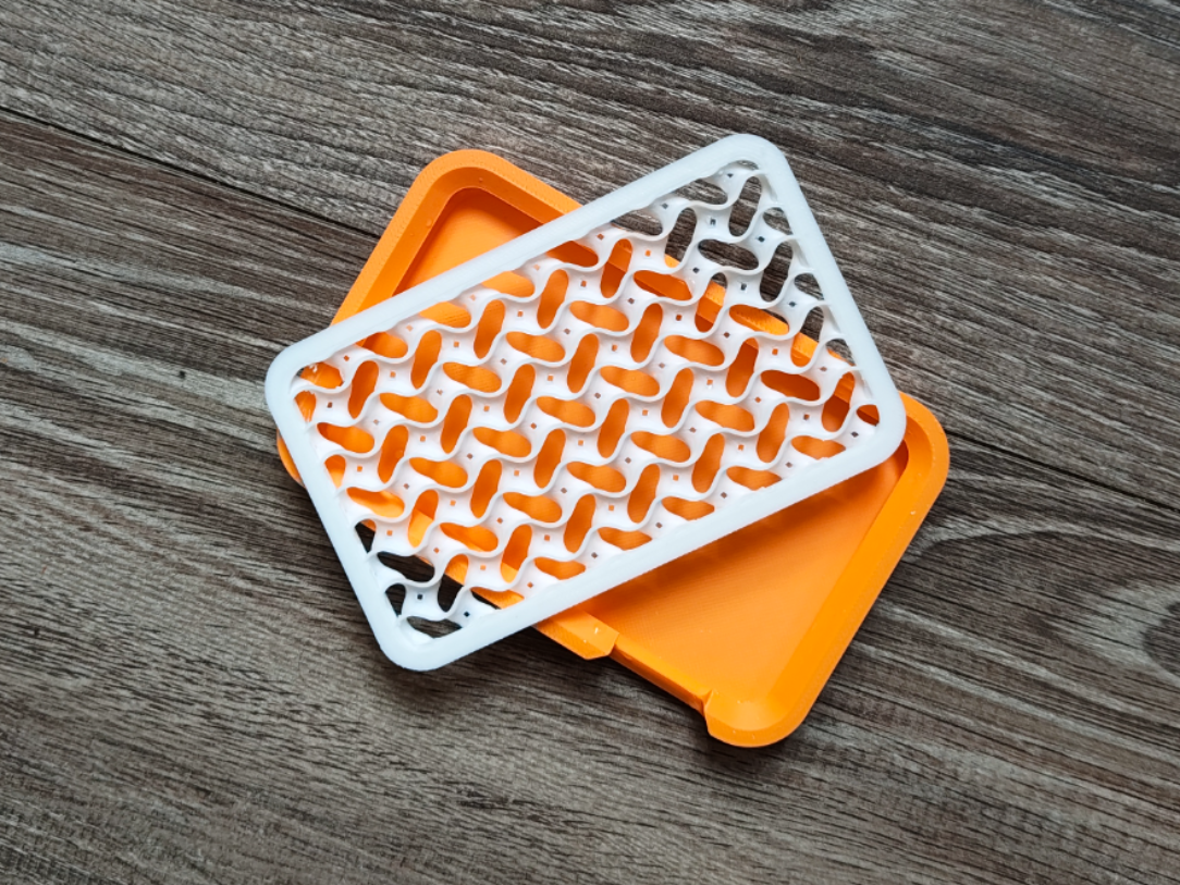 Soap Dish with custom removable insert