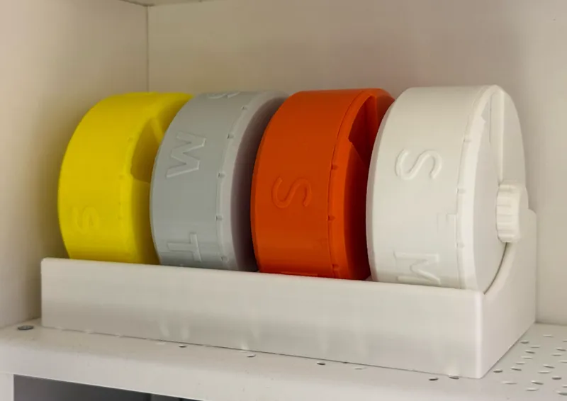 Shelf for Jumbo Weekly Pill Box