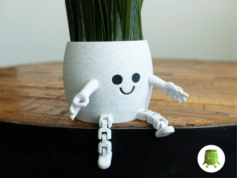 Happy Flex Sitting Planter Gotcha Hands