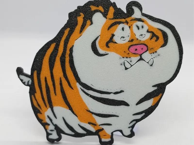 Fat tiger sanglier