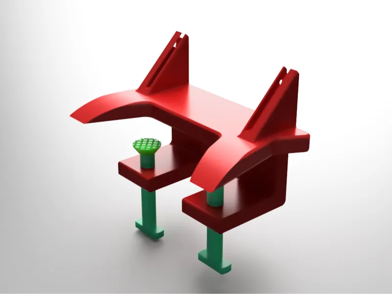 KYZ HSW C Clamp/Vise Grip Display
