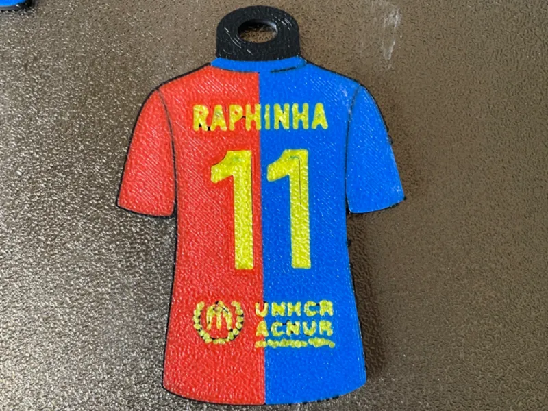 Raphinha llavero camiseta