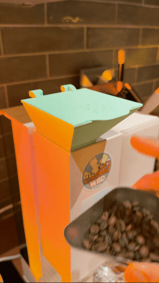 Hopper with led for xBloom Studio