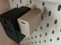 Supports de chargeur téléphone EU pour panneau IKEA Skådis — photo 2