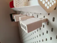 Supports de chargeur téléphone EU pour panneau IKEA Skådis — photo 1