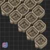 Clicker Base - 1 to 10 slots - NO HOLE